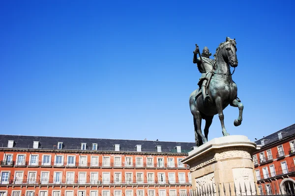 Plaza Mayor em Madrid — Fotografia de Stock