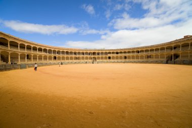 Bullfighting Arena in Ronda clipart