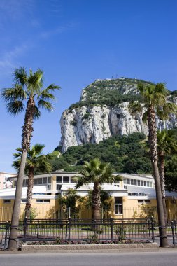 Foot of Gibraltar Rock clipart