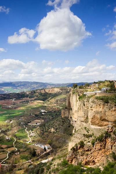 Krajobraz Andaluzji w Hiszpanii — Zdjęcie stockowe