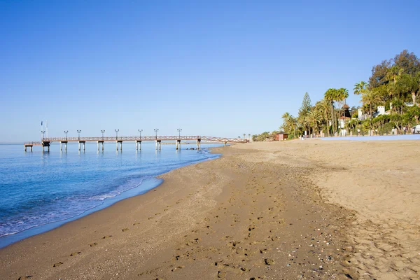 Spiaggia a Marbella — Foto Stock