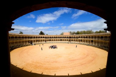 Bullfighting Arena in Ronda clipart