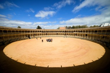 Bullring in Ronda clipart