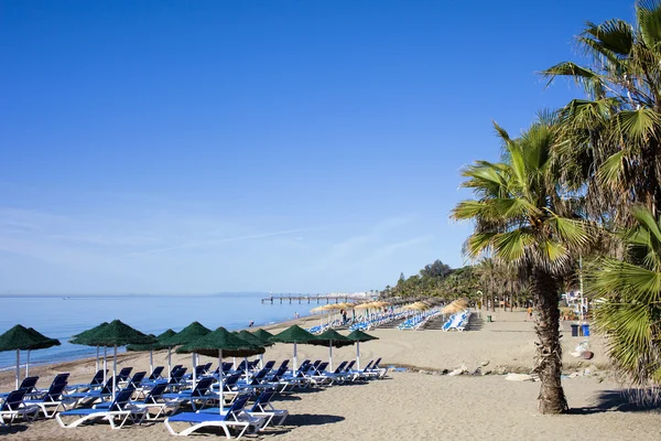 Beach in Marbella — Stock Photo, Image