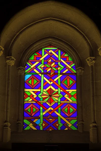 Janela de vidro manchado em Mezquita — Fotografia de Stock