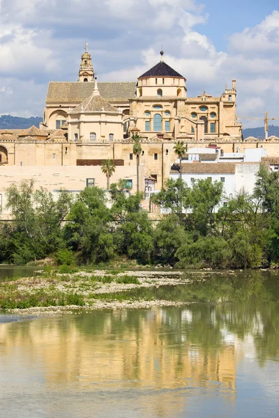 Cordoba Cathedral and Guadalquivir River — Stock Photo, Image