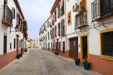 Traditional Houses in Cordoba clipart