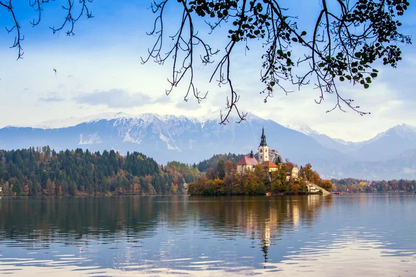 Krwawienie z jeziora, Słowenia, Europa — Zdjęcie stockowe
