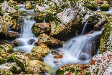 Waterfall Savica, Slovenia clipart