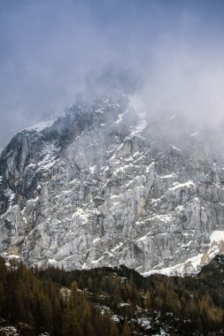 Kuzey Slovenya 'daki Alpler dağları