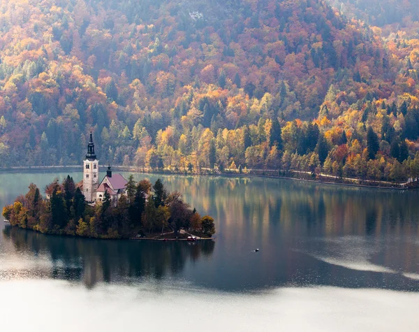 Bled with lake, Slovenia, Europe — Stock Photo, Image