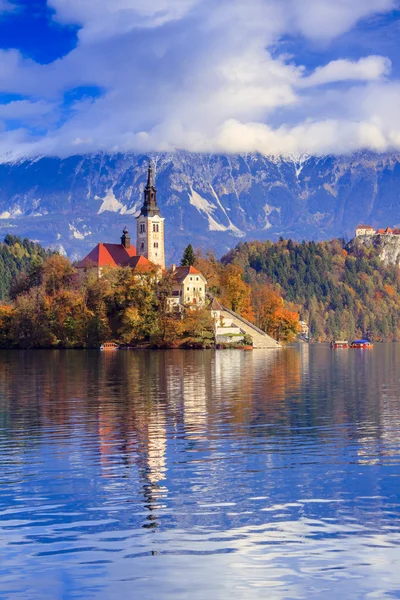Bled with lake, Σλοβενία, Ευρώπη — Φωτογραφία Αρχείου