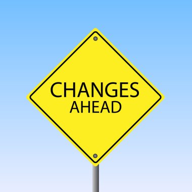Changes Ahead clipart