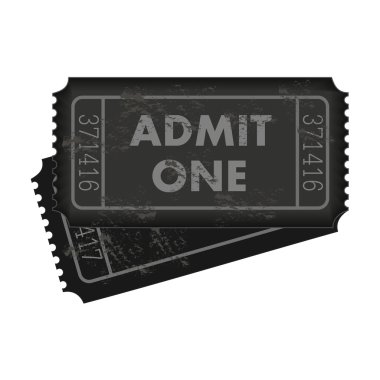 Admit One Tickets clipart