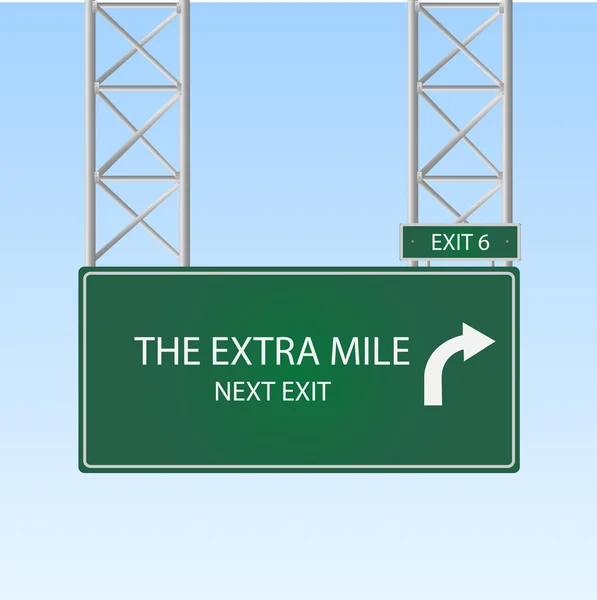 L'Extra Mile — Image vectorielle