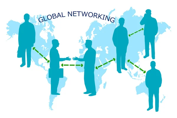 Глобальные сети — стоковый вектор
