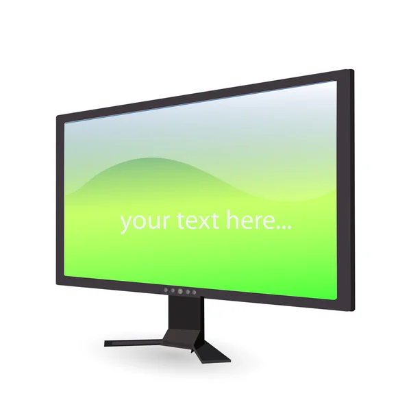 Bilgisayar Ekranı — Stok Vektör