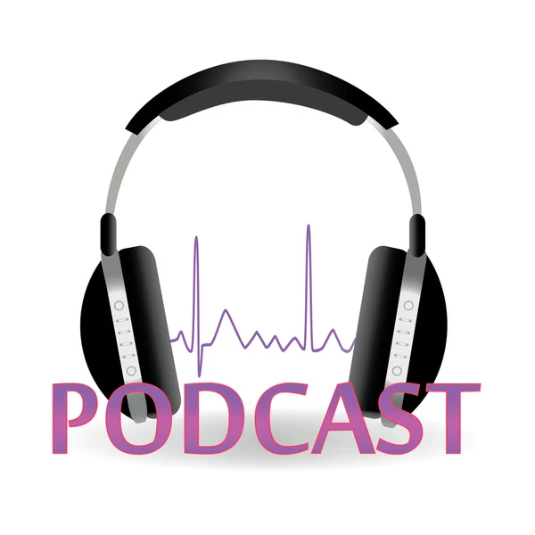Podcast — Stock vektor