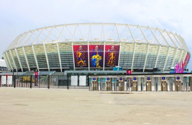 Kiev, Ukrayna - Haziran 3: yeni futbol Stadı 