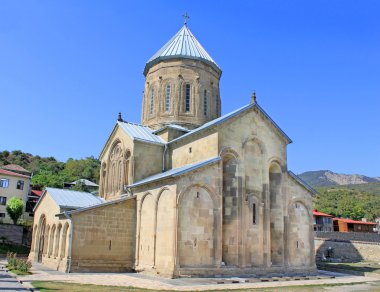 Samtavro Transfiguration Orthodox Church in Georgia clipart