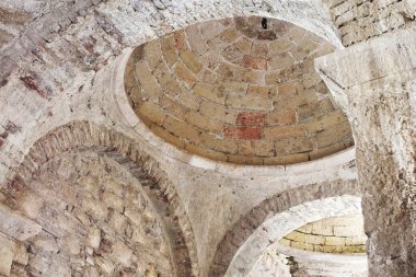 Ceiling in St. Nicholas church in Demre, Turkey clipart