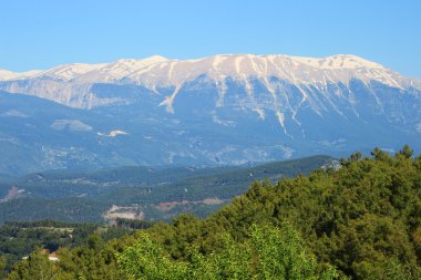 Taurus Mountains near town Kumluca, Turkey clipart