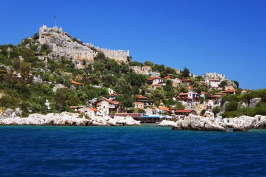 Kekova island, Turkey clipart