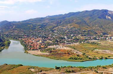 Mtskheta, Georgia manzarası