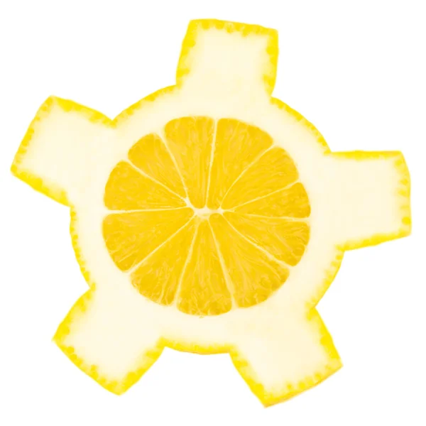 Lemon wheel — Stock Photo, Image