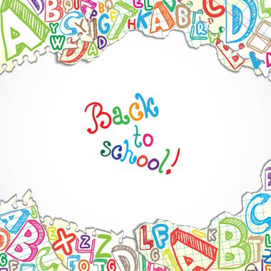 School background clipart