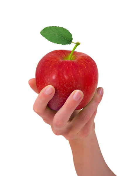 Рука з фруктами — стокове фото