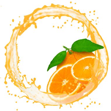 Fruit splash clipart