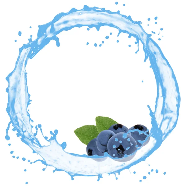 stock image Fruit splash