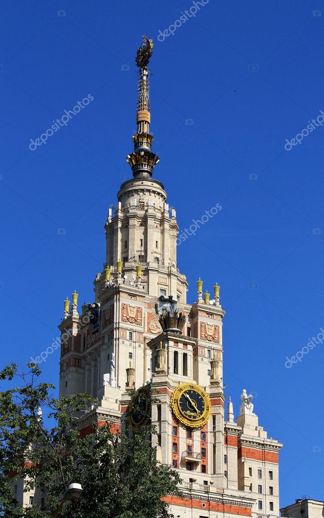main building of moscow university |图库照片08Владимир
