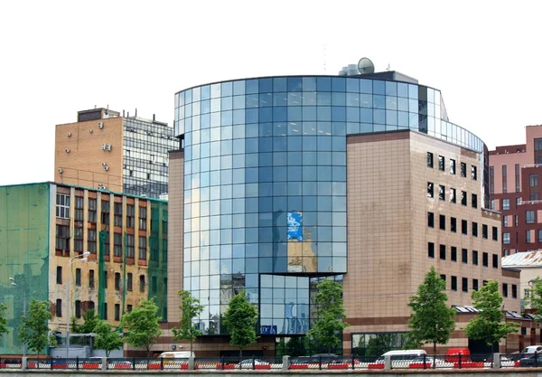 stock image Facade of High-tech style building