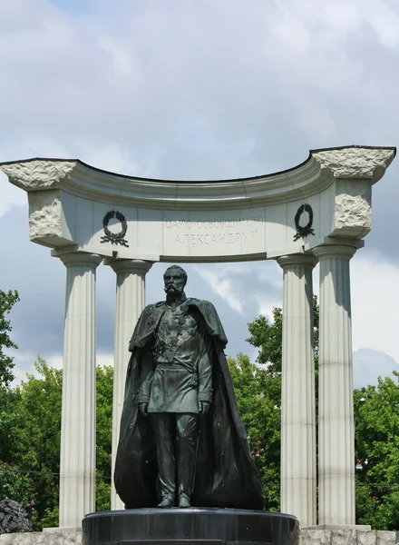 Monumento a Alexander II o Libertador — Fotografia de Stock