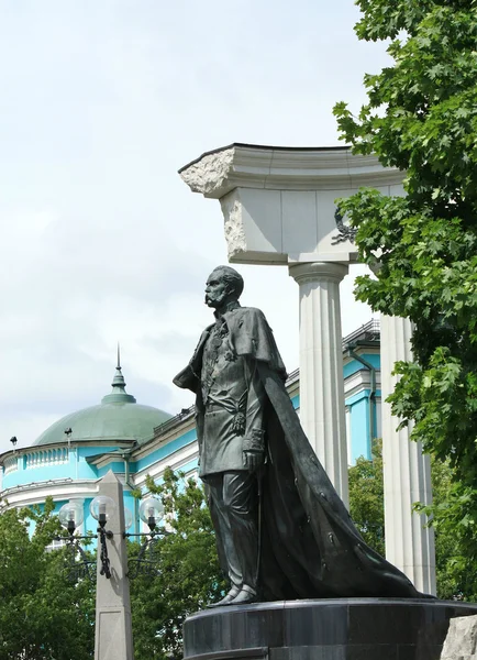 Памятник Александру II Освободителю — стоковое фото