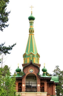 Orthodox temple clipart