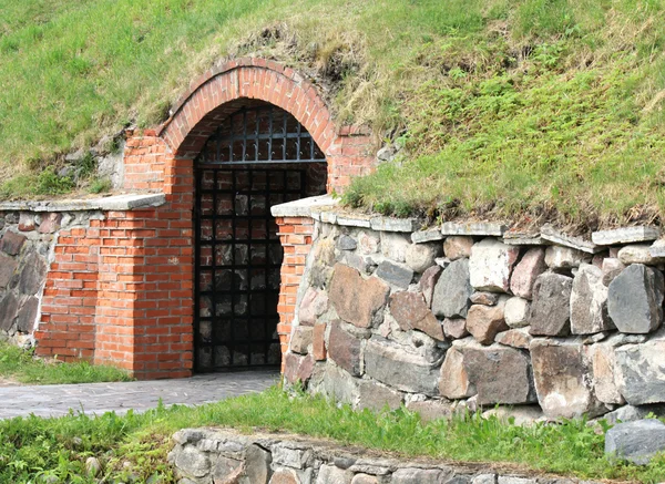 Средневековые ворота — стоковое фото