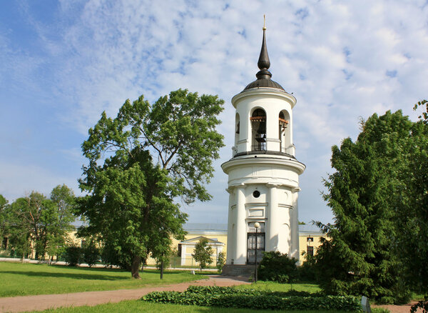 Belfry of the Sophia Cathedral in Tsarskoe Selo, built by the architect Cameron in the late eighteenth century
