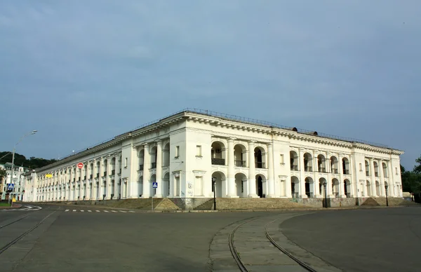 stock image White building of the nineteenth century