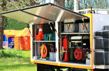 Özel Anti-yangın karavan