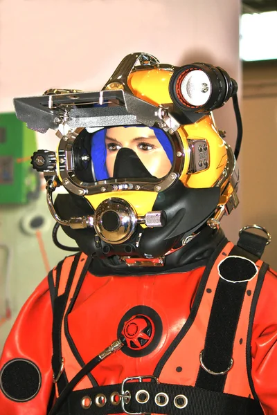 stock image Helmet of diver