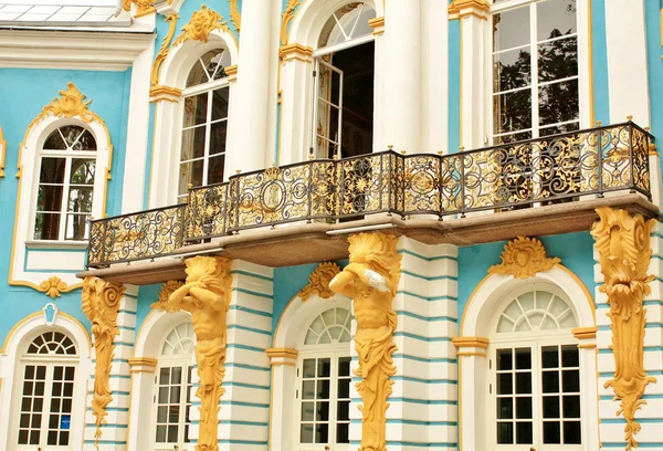 Balkon van het paviljoen "hermitage" in Tsarskoje selo — Stockfoto