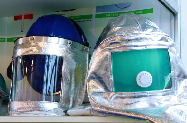 Anti-fire helmets — Stock Photo, Image
