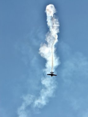 akrobasi uçak airshow, yerine getirilir