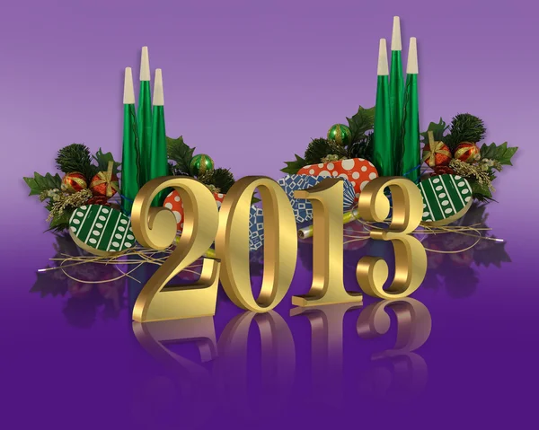 Anno nuovo 2013 — Foto Stock