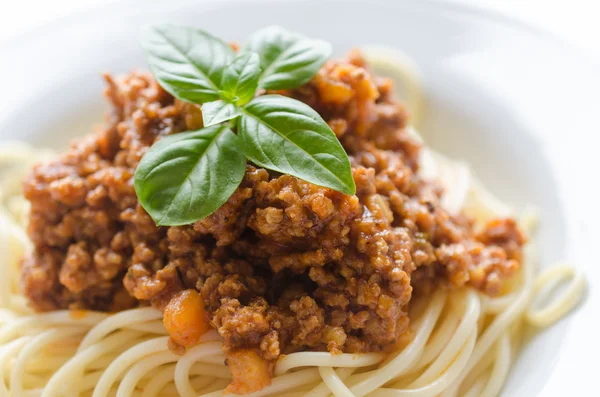 Dîner spaghetti italien — Photo