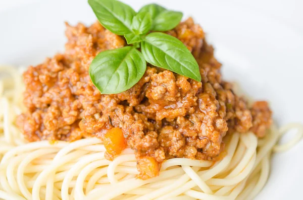 Olasz spagetti vacsora — Stock Fotó