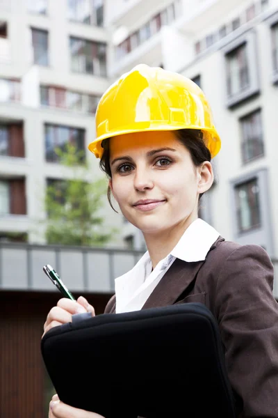 Inżynier budowy kobiet — Zdjęcie stockowe